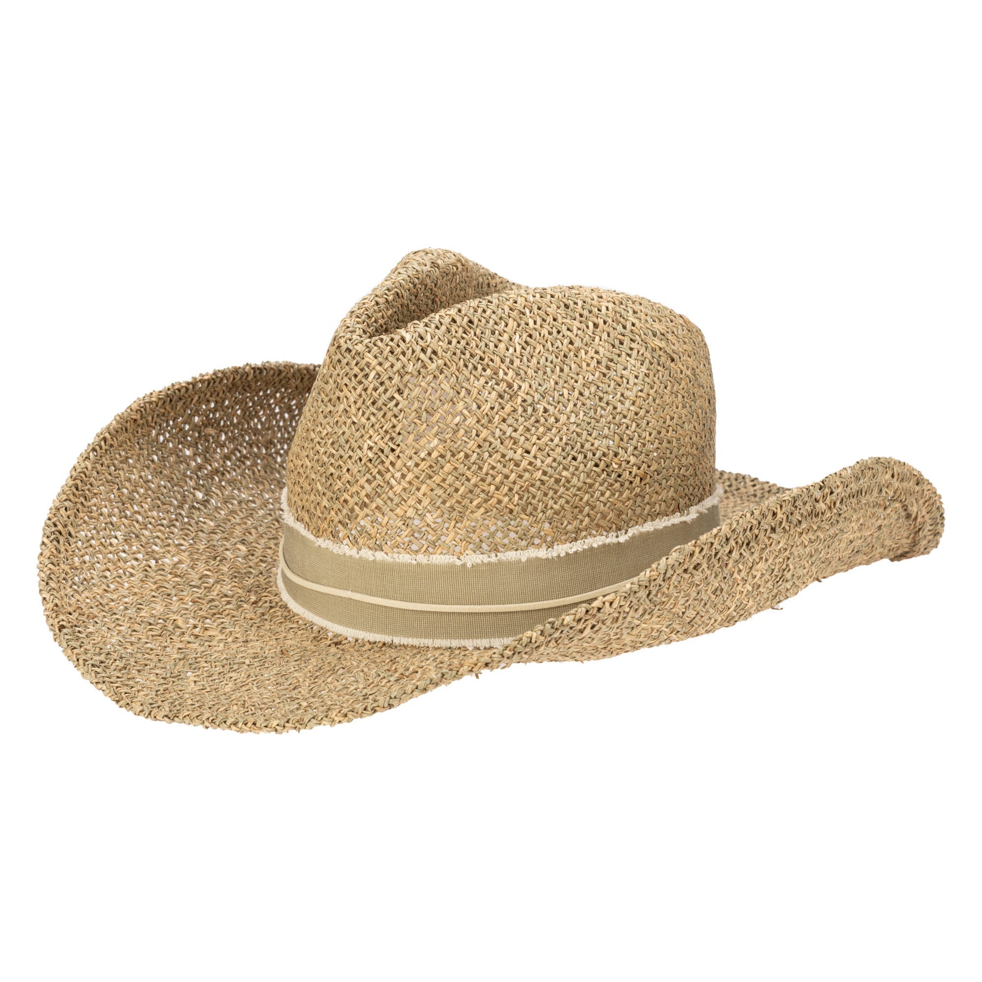 Find Wholesale seagrass cowboy hat For Country Style 