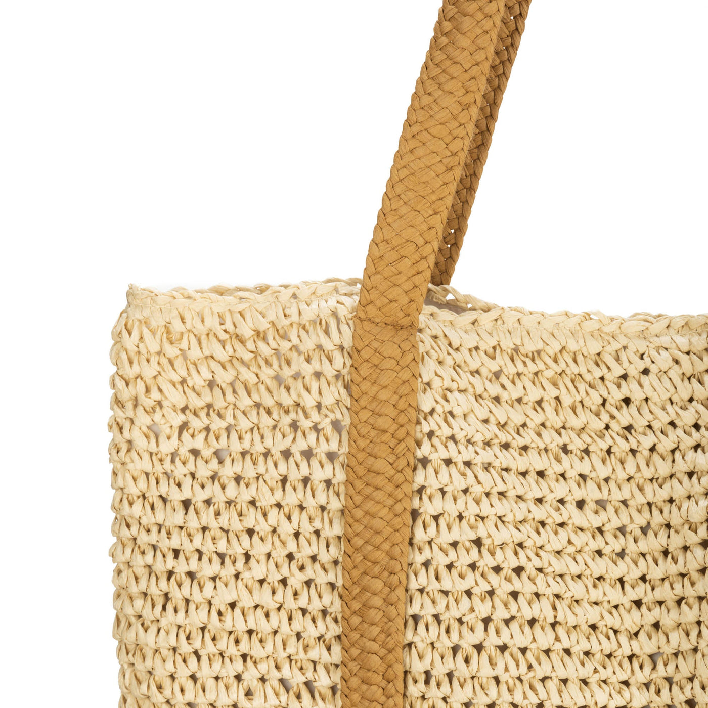 Day Trip - Woven Tote with hat Holder Straps-HANDBAG-San Diego Hat Company