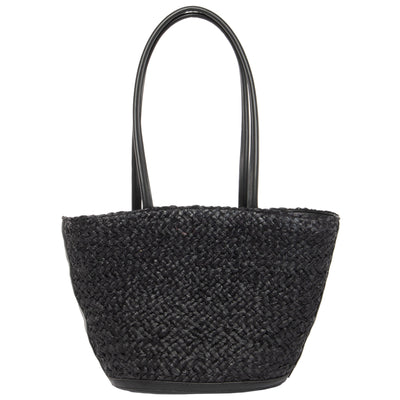 Maya - Raffia Structured Tote-TOTE-San Diego Hat Company