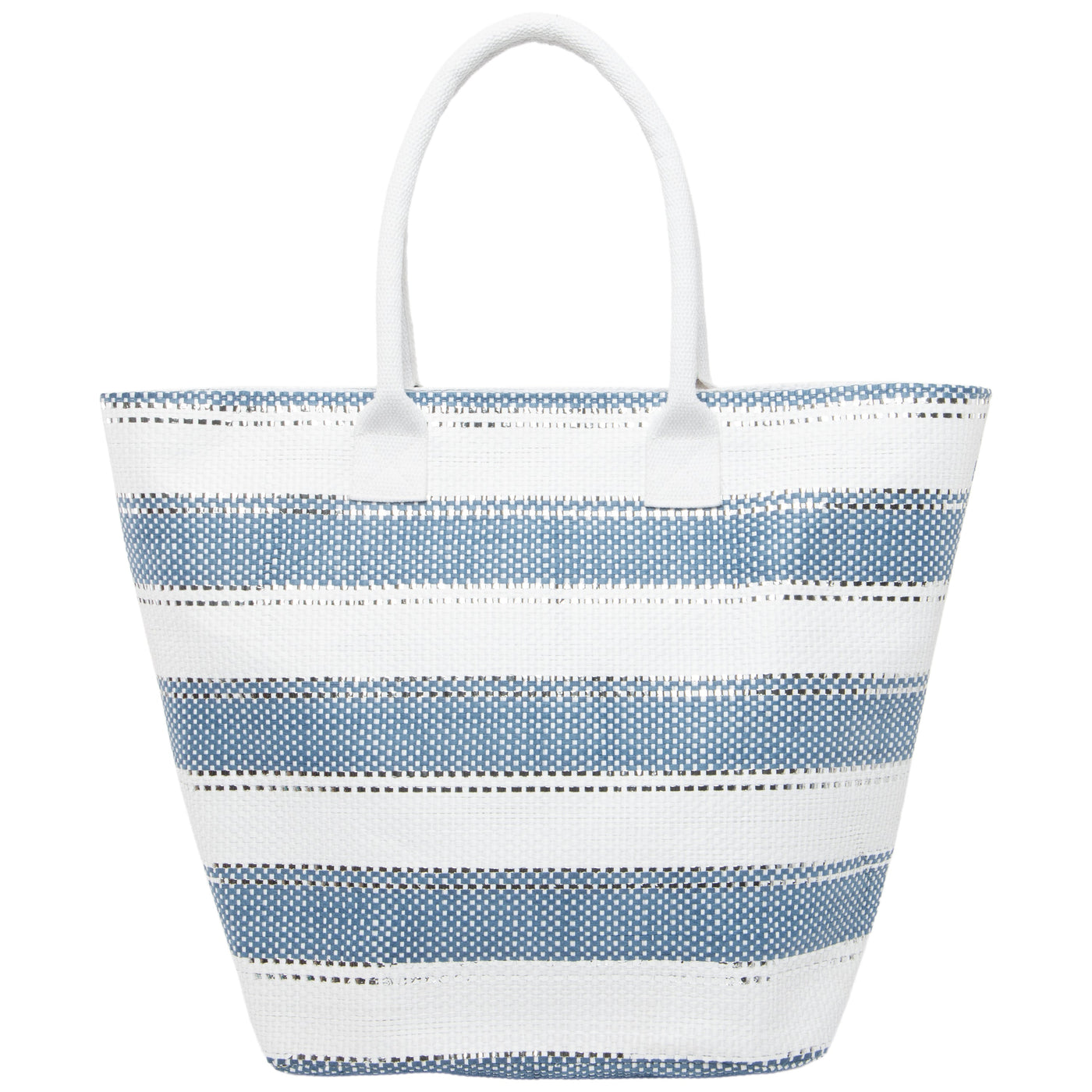 Catarina - Nautical Striped Oversized Tote-TOTE-San Diego Hat Company