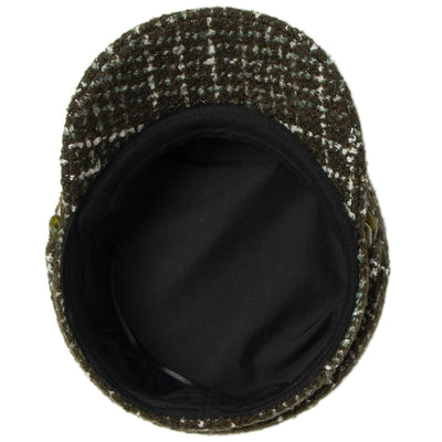 Emmy Lou - Cut & Sew Tweed Cabbie Hat-CABBIE-San Diego Hat Company