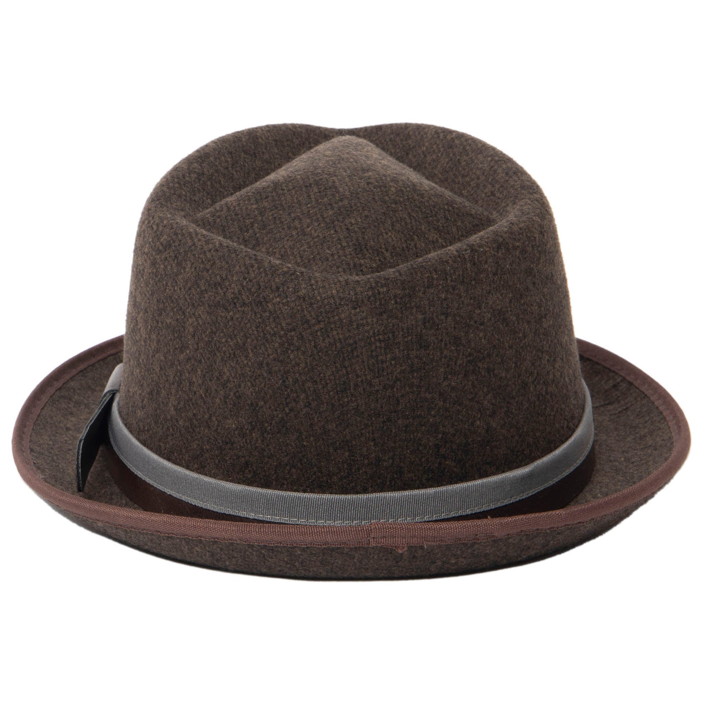 Men's Pork Pie with Debossed Logo-PORK PIE-San Diego Hat Company