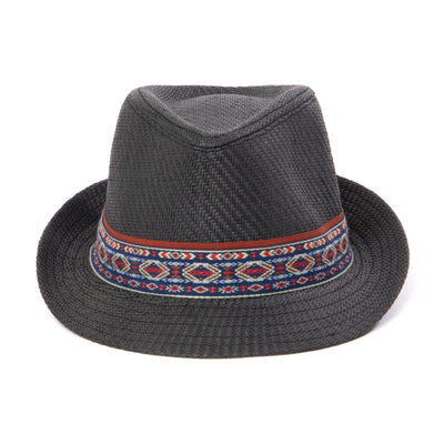 Mens Cut and Sew Paper Stingy Brim Fedora-FEDORA-San Diego Hat Company