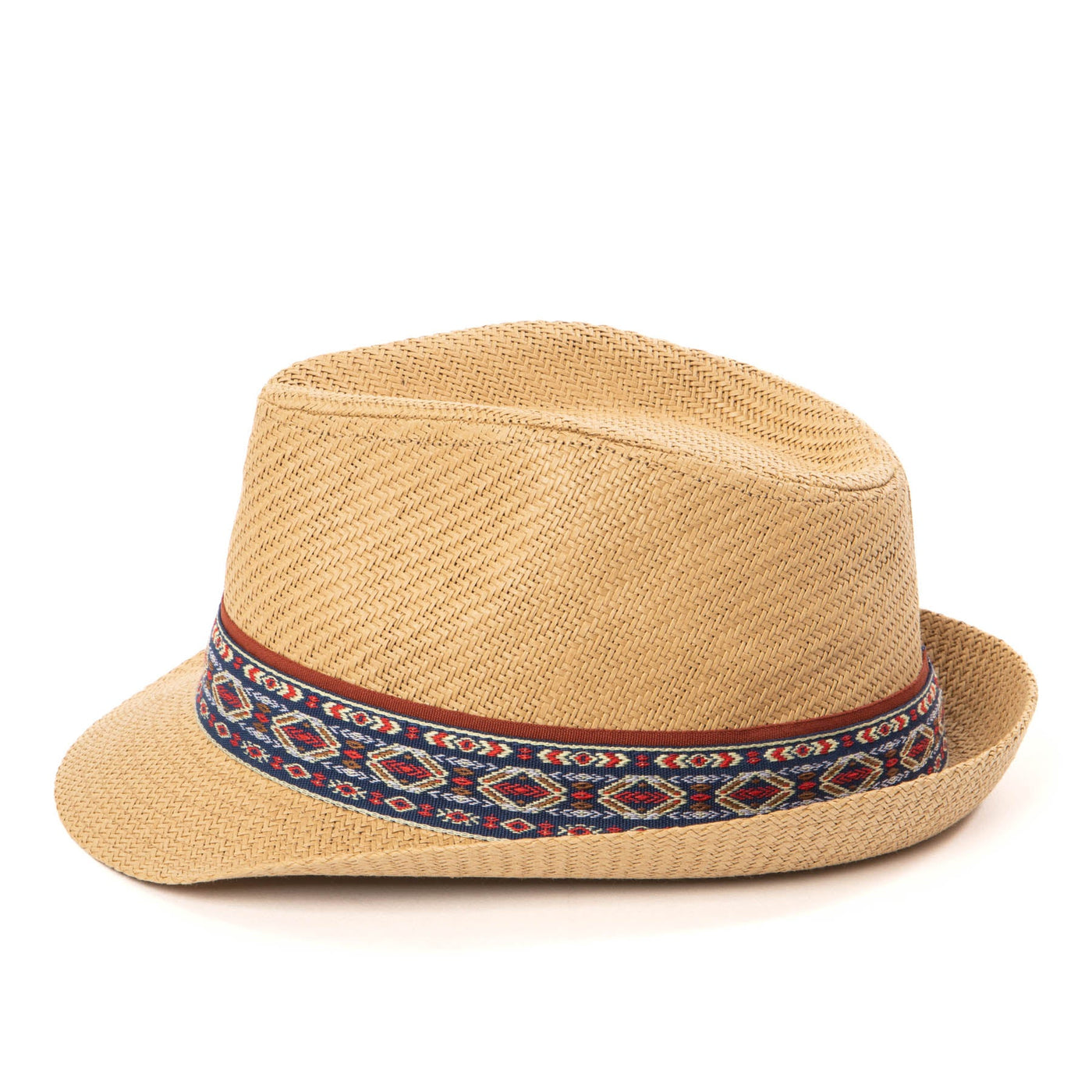 Mens Cut and Sew Paper Stingy Brim Fedora-FEDORA-San Diego Hat Company