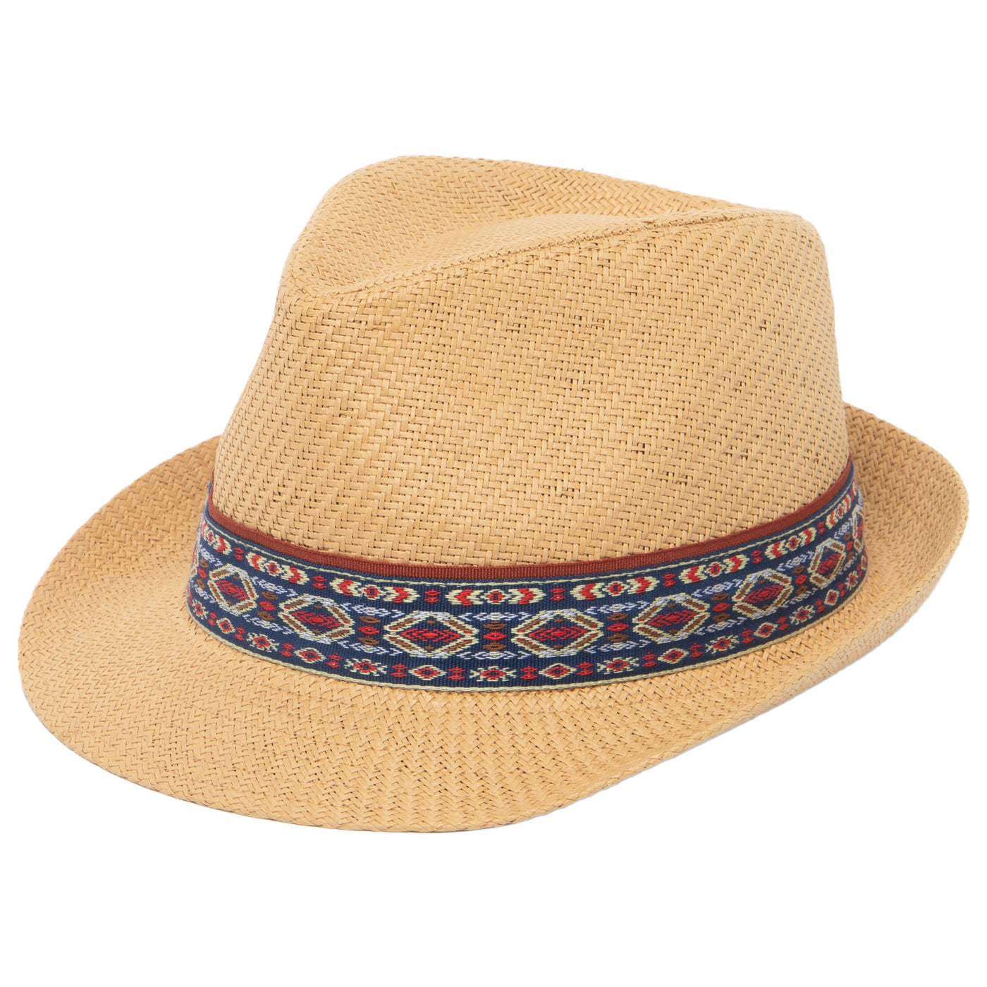 Mens Cut and Sew Paper Stingy Brim Fedora-FEDORA-San Diego Hat Company