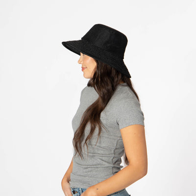 Women's Bucket Hat with Collapsible Crown-BUCKET-San Diego Hat Company