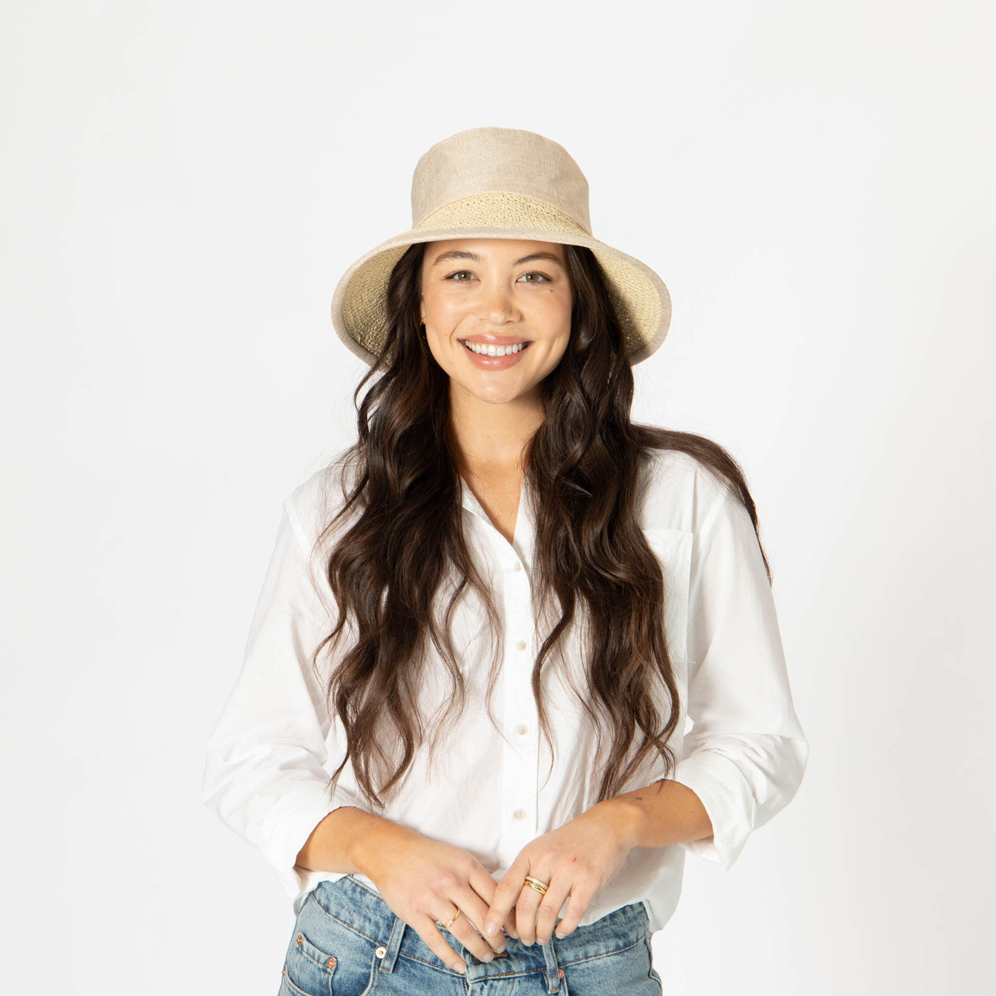 Women's Bucket Hat with Collapsible Crown-BUCKET-San Diego Hat Company