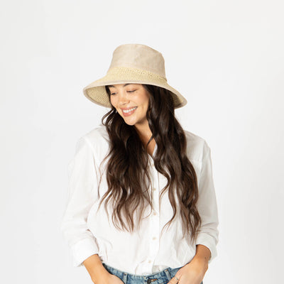 Women's Bucket Hat with Collapsible Crown-BUCKET-San Diego Hat Company