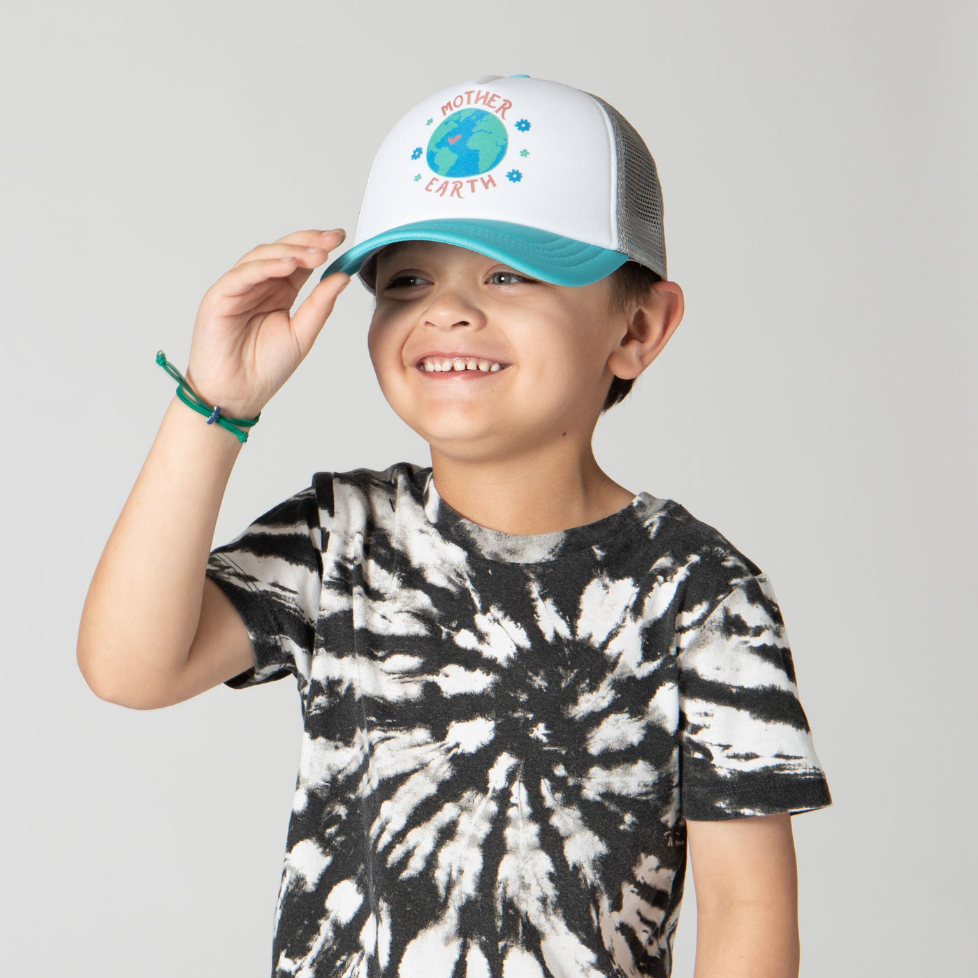 CAP - 3-7 Yr Kid's Mother Earth Trucker Cap