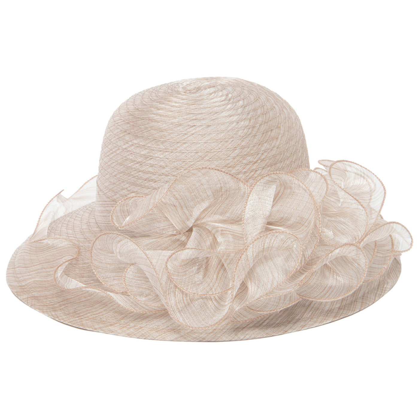 Women's Organza Mesh Dress Hat (DRS1030)-DRESS-San Diego Hat Company