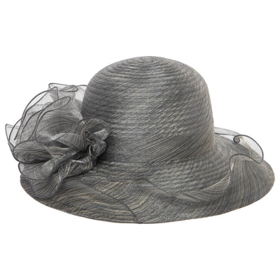 Women's Organza Mesh Dress Hat (DRS1030)-DRESS-San Diego Hat Company