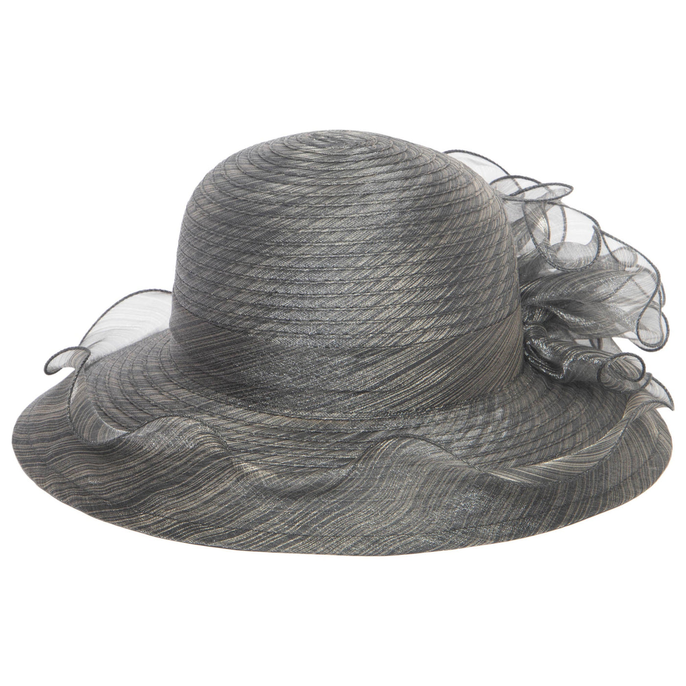 Women's Organza Mesh Dress Hat (DRS1030)-DRESS-San Diego Hat Company