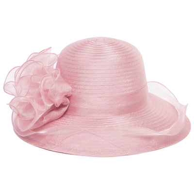 Women's Organza Mesh Dress Hat (DRS1030)-DRESS-San Diego Hat Company