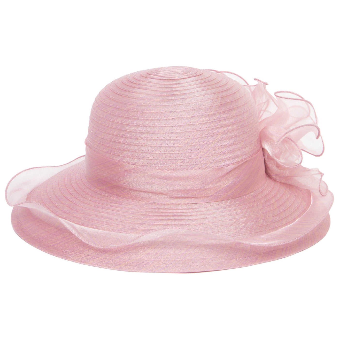 Women's Organza Mesh Dress Hat (DRS1030)-DRESS-San Diego Hat Company