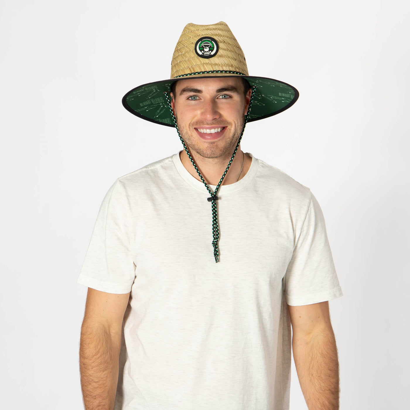 ONE UP Collection Palm Straw Lifeguard-LIFEGUARD-San Diego Hat Company