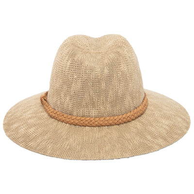 Any Day Fedora - Women's Knit Fedora (KNH8008)-FEDORA-San Diego Hat Company