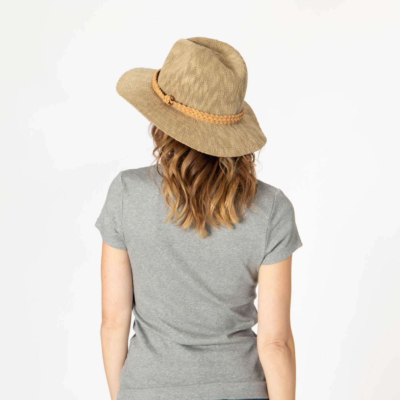 Any Day Fedora - Women's Knit Fedora (KNH8008)-FEDORA-San Diego Hat Company