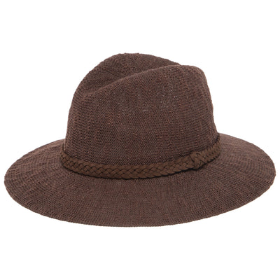 Any Day Fedora - Women's Knit Fedora (KNH8008)-FEDORA-San Diego Hat Company