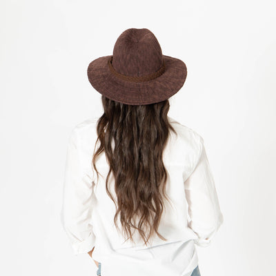 Any Day Fedora - Women's Knit Fedora (KNH8008)-FEDORA-San Diego Hat Company