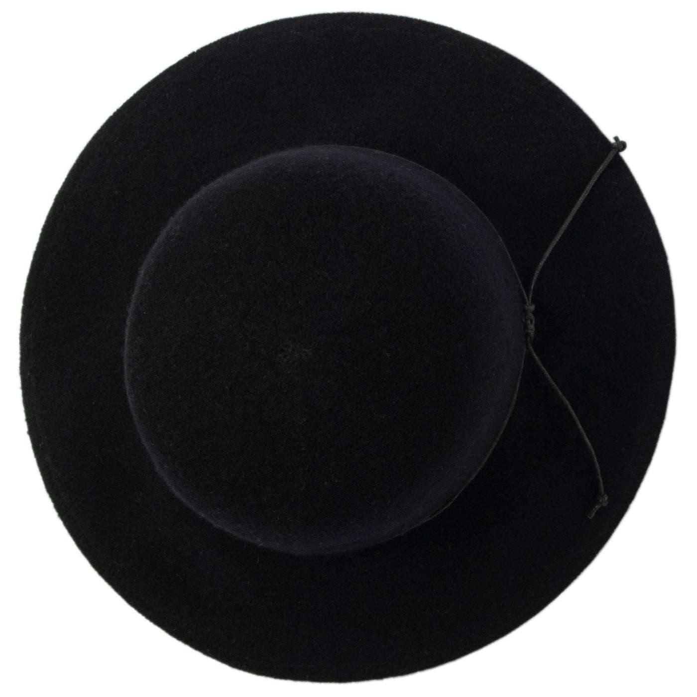 Park Lane - Wool Blend Floppy Hat with Leather Cording Trim-FLOPPY-San Diego Hat Company