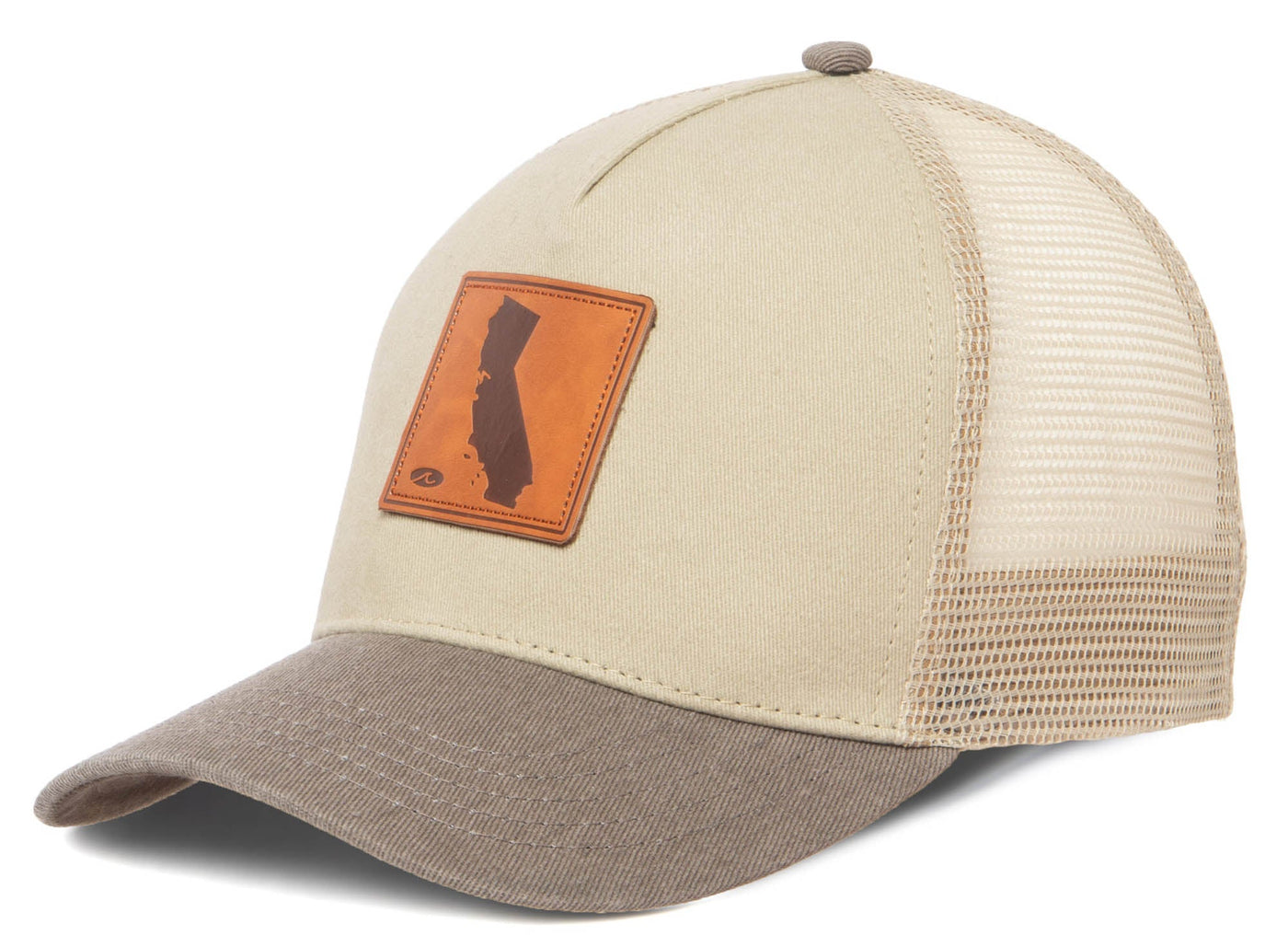 Heritage Line - Mens Beige Trucker Hat (OCM4838)-Trucker-San Diego Hat Company