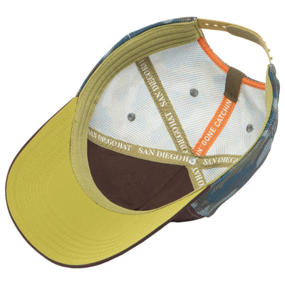 Water Performance - Mens Fish Patch Trucker Hat-Trucker-San Diego Hat Company