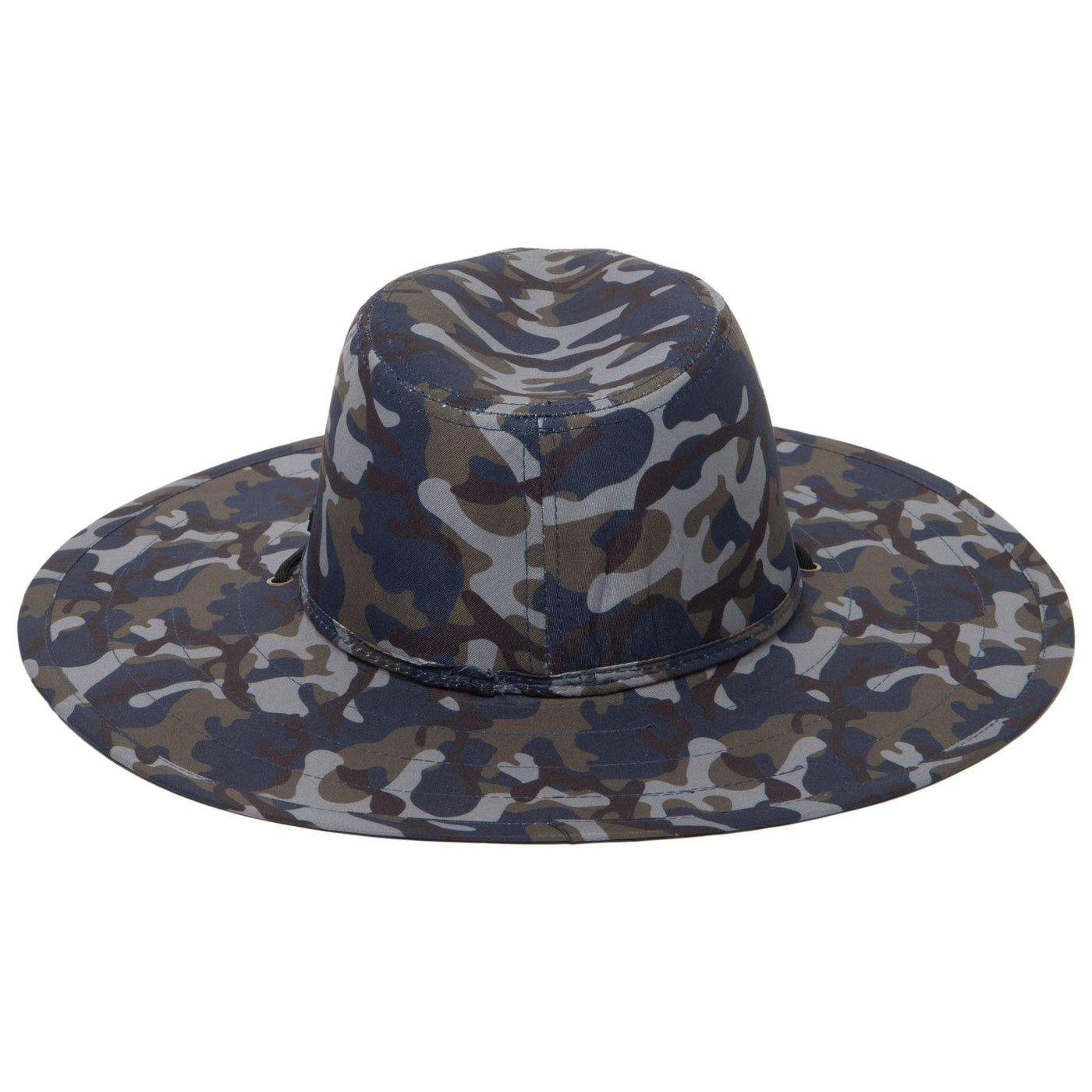 Outdoor Wide Brim Fedora with Chin Cord-OUTDOOR-San Diego Hat Company