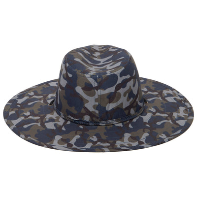 Outdoor Wide Brim Fedora with Chin Cord-OUTDOOR-San Diego Hat Company