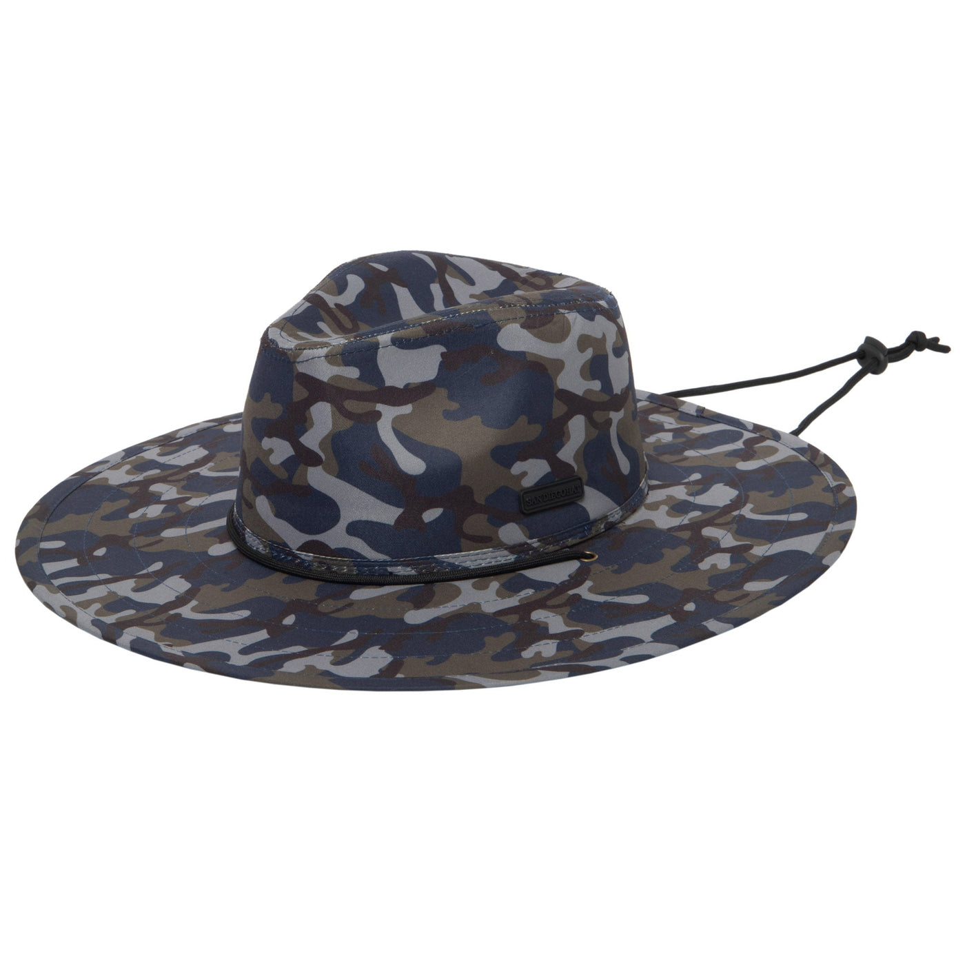 Outdoor Wide Brim Fedora with Chin Cord-OUTDOOR-San Diego Hat Company