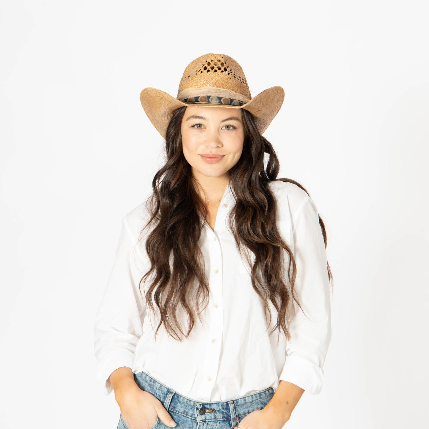 Dakota - Cowboy with Multi Layered Bands-COWBOY-San Diego Hat Company