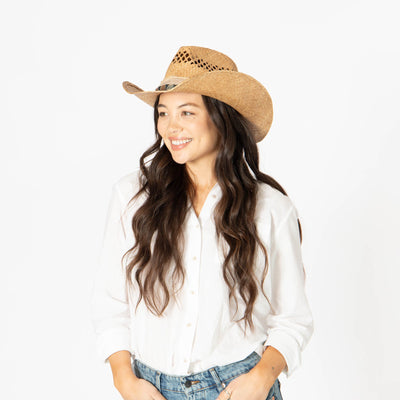 Dakota - Cowboy with Multi Layered Bands-COWBOY-San Diego Hat Company