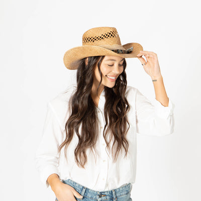 Dakota - Cowboy with Multi Layered Bands-COWBOY-San Diego Hat Company