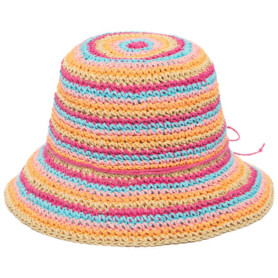 Kids Multi Stiped Bucket Hat-BUCKET-San Diego Hat Company