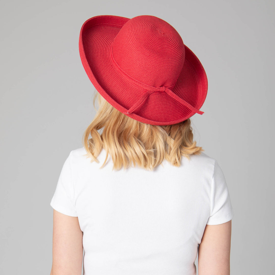 Girl In The Red Sunhat hotsell