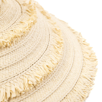 Olas - Fringe Wide Brim Sun Hat-SUN BRIM-San Diego Hat Company