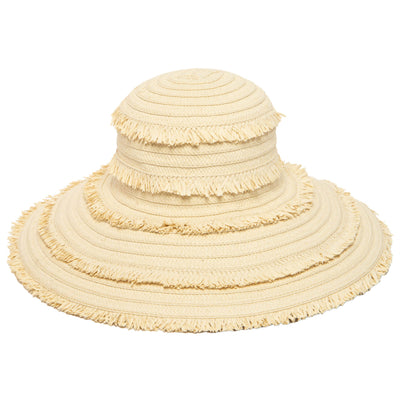 Olas - Fringe Wide Brim Sun Hat-SUN BRIM-San Diego Hat Company