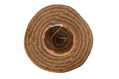 Women's Paper Crochet Space Dye Sun Hat (PBM3021)-CROCHET-San Diego Hat Company