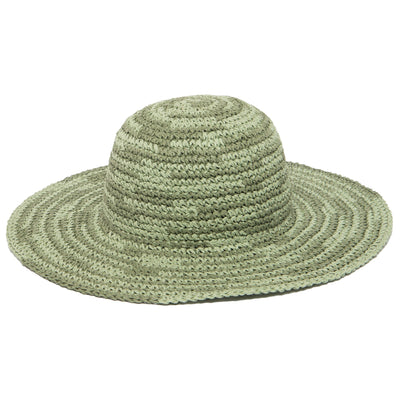 Women's Paper Crochet Space Dye Sun Hat (PBM3021)-CROCHET-San Diego Hat Company