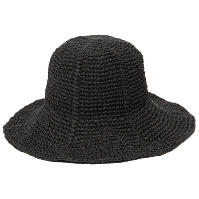 Women's Paper Crochet Floppy Bucket Hat-BUCKET-San Diego Hat Company