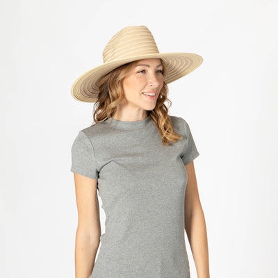 Renata - Wide Brim Cattleman's Crease Sun Hat-SUN BRIM-San Diego Hat Company