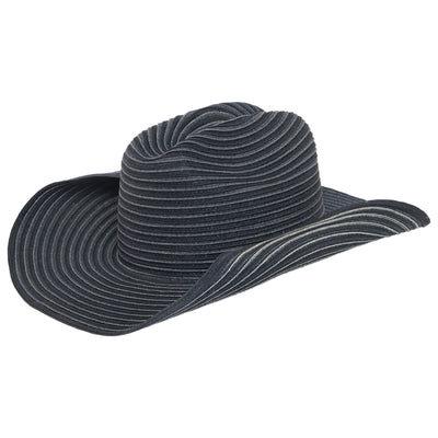 Luz - Cattleman's Crease Cowboy with Rolled Wire Brim-COWBOY-San Diego Hat Company