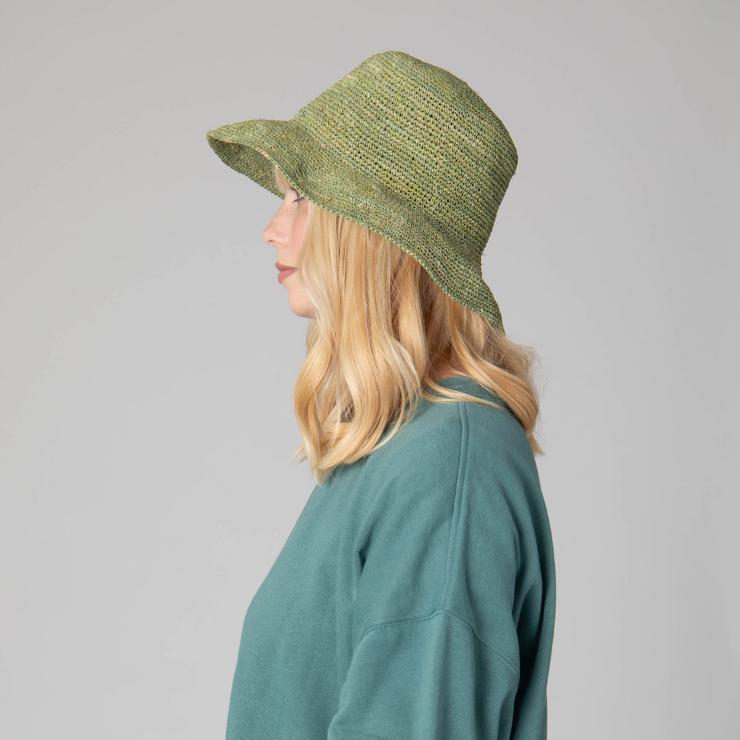 Weekend - Women's Crochet Raffia Bucket Hat – San Diego Hat Company