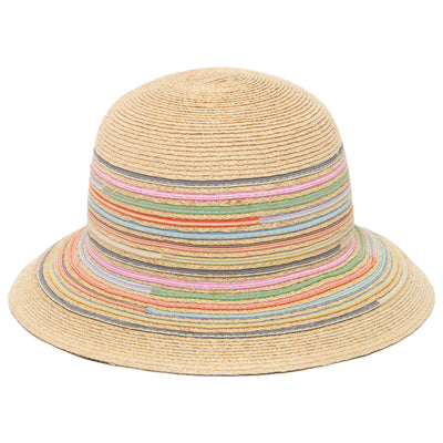 Milta - Mixed Crochet Raffia Bucket Hat-BUCKET-San Diego Hat Company