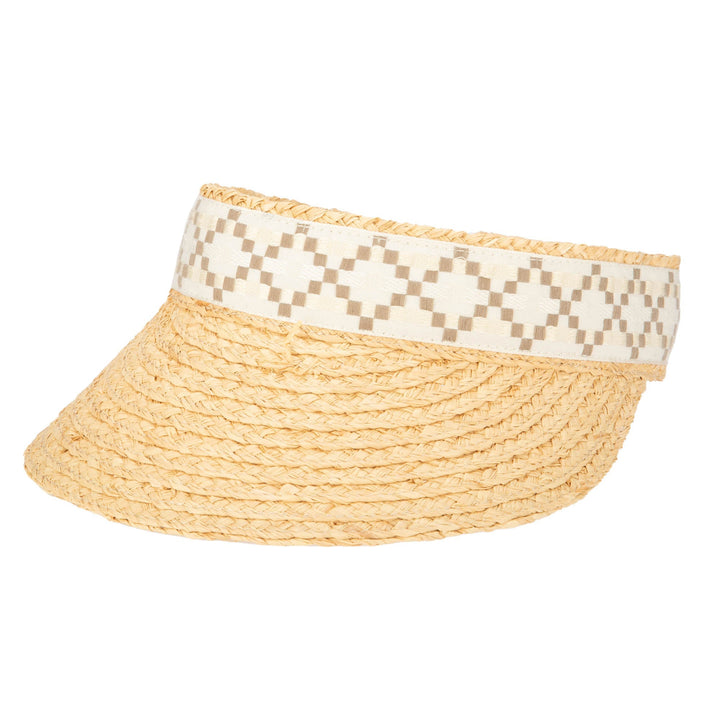 Gucci raffia visor online