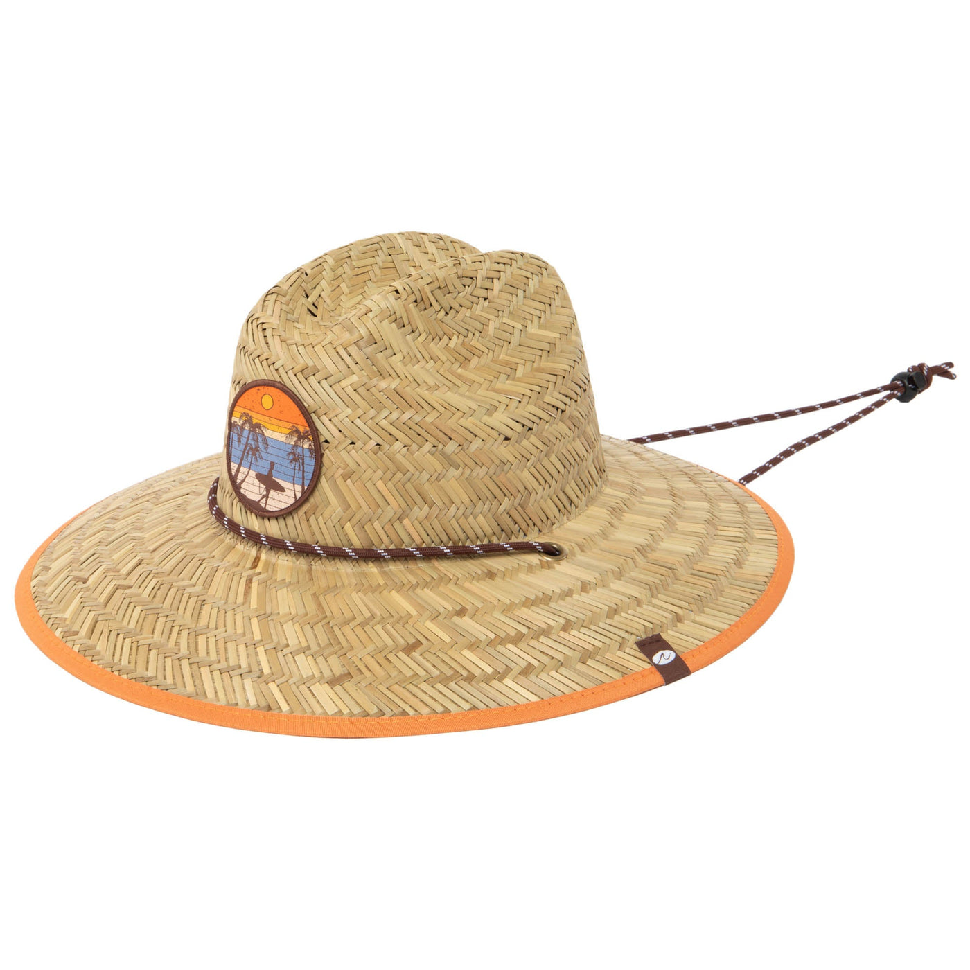 Kids Cattleman's Crease Rush Straw Lifeguard Hat-LIFEGUARD-San Diego Hat Company