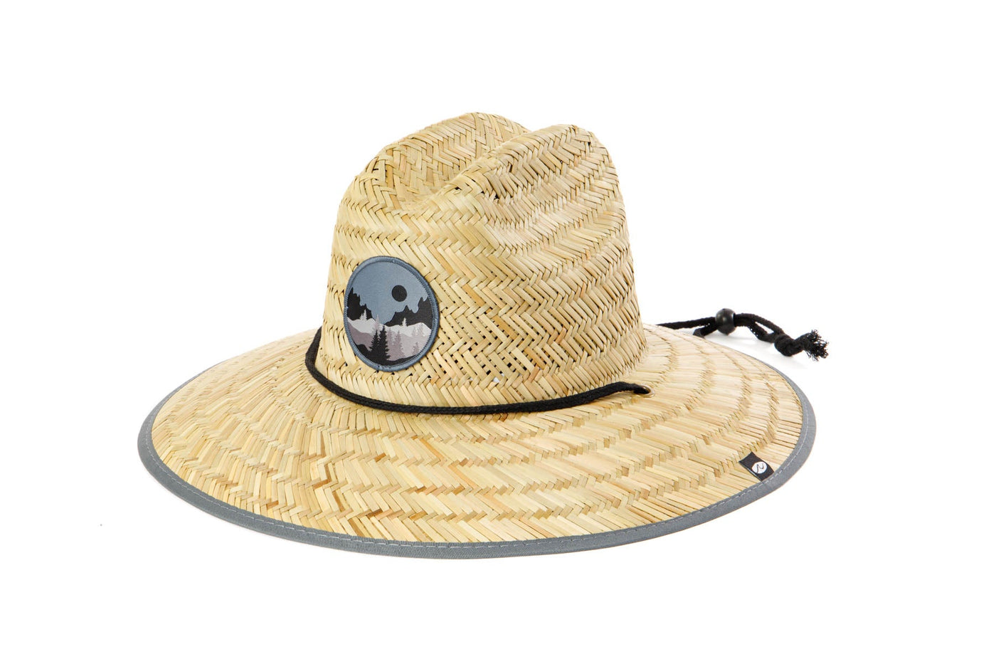 Men's Straw Lifeguard with Midnight Forest Patch-LIFEGUARD-San Diego Hat Company