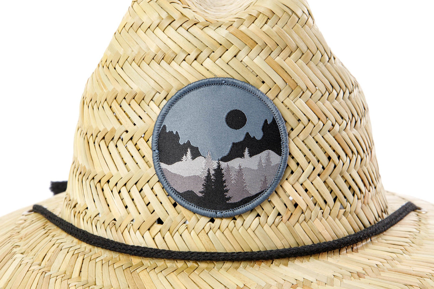 Men's Straw Lifeguard with Midnight Forest Patch-LIFEGUARD-San Diego Hat Company