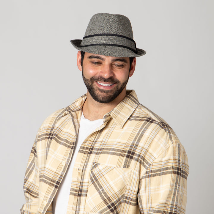 Men's tweed fedora hats online