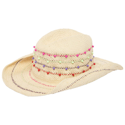 Santa Cruz - Woven Toyo Straw Cowboy-COWBOY-San Diego Hat Company