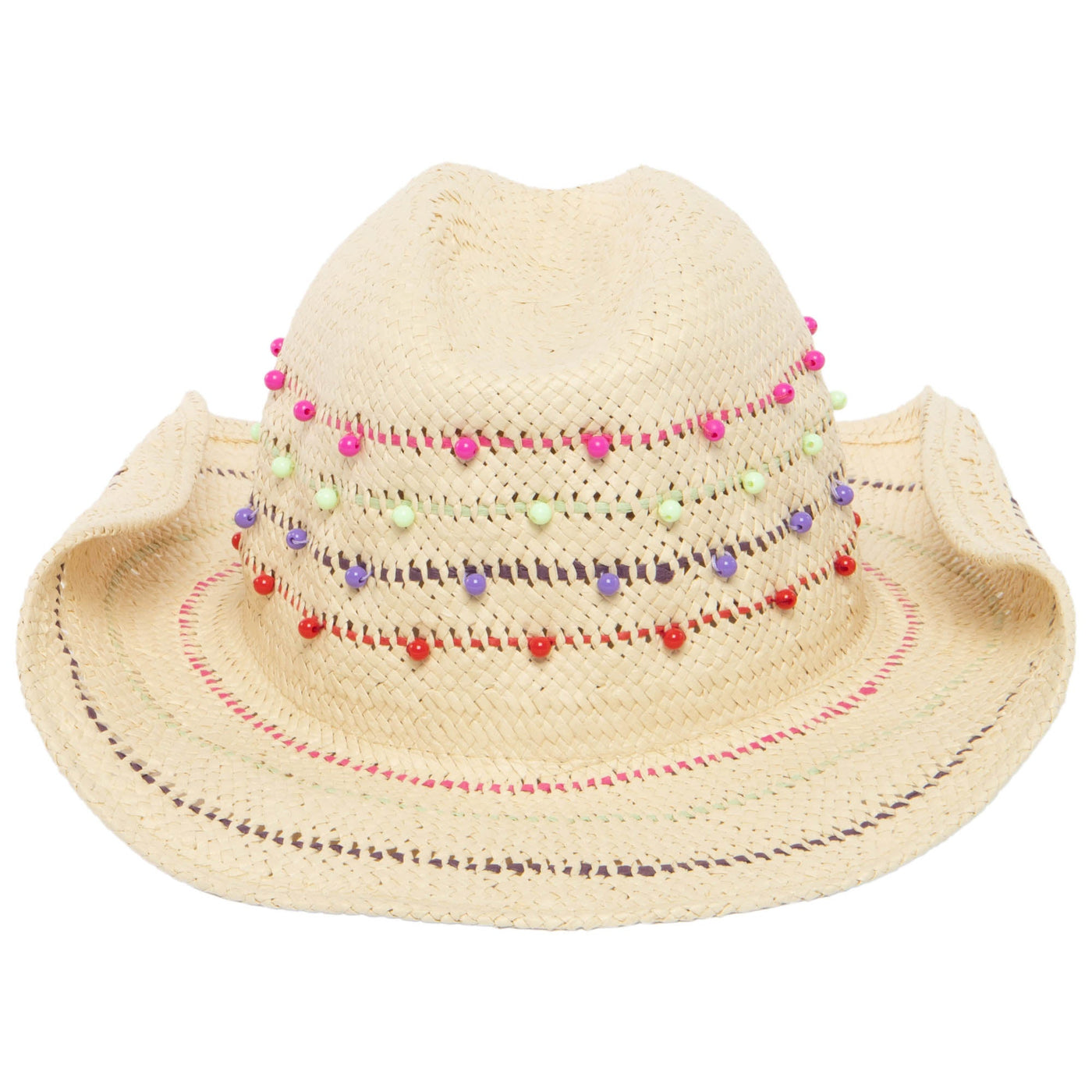 Santa Cruz - Woven Toyo Straw Cowboy-COWBOY-San Diego Hat Company